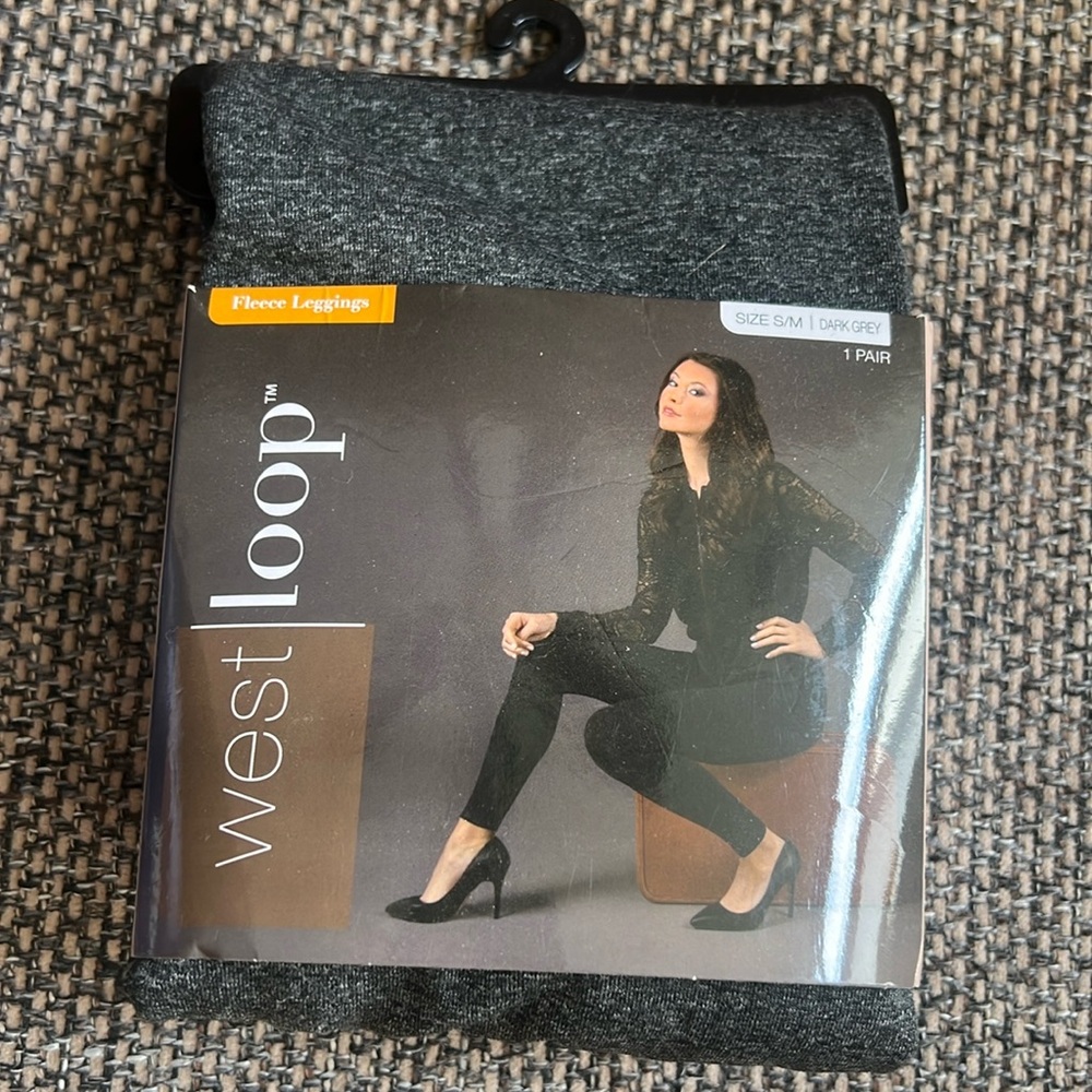 Fleece leggings brand new. Ankle length. Size small.